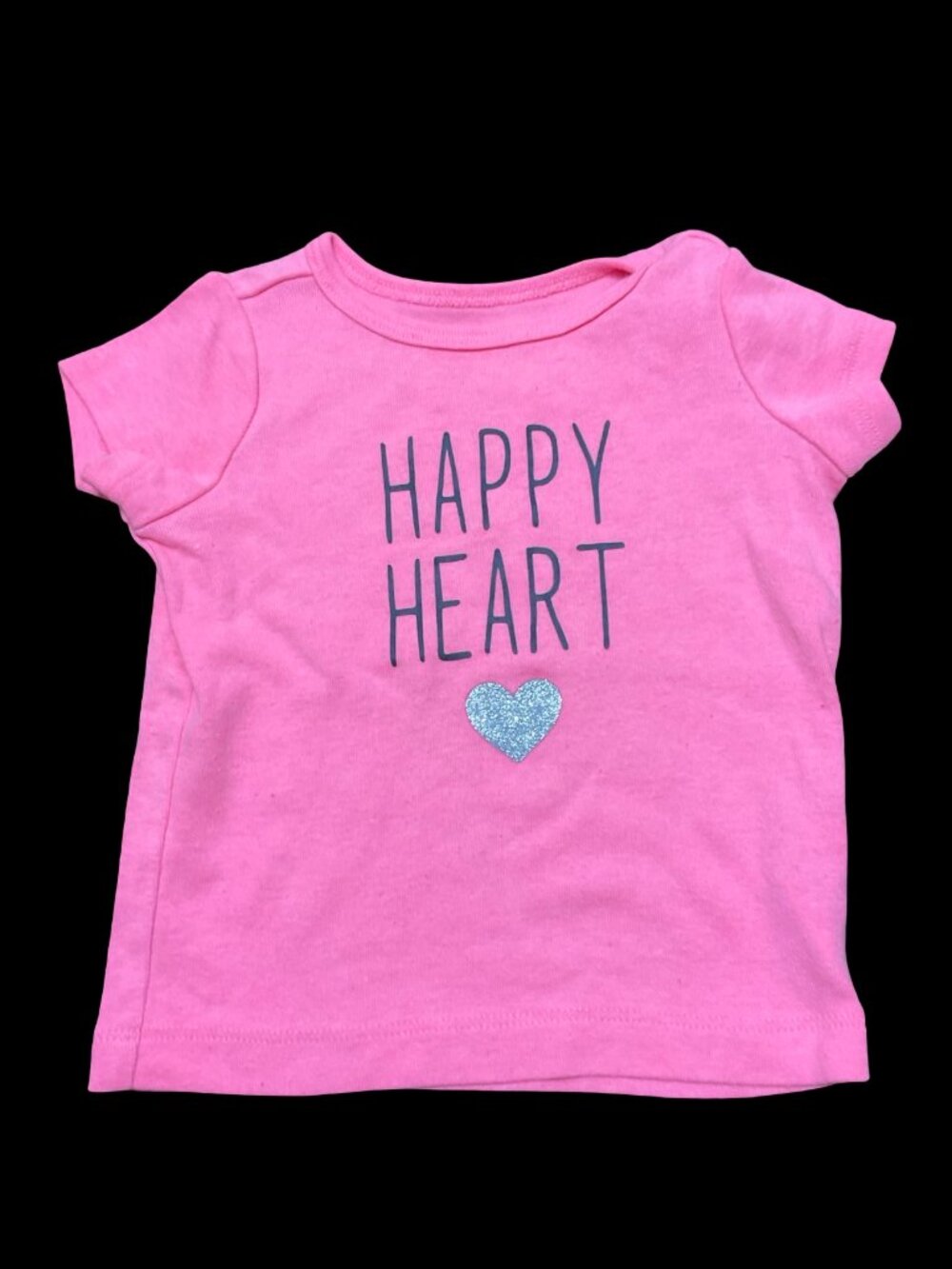 🌻10/$25 - Pink "Happy Heart" Tee
